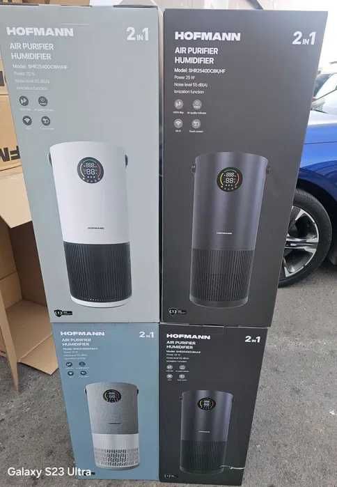 Очиститель воздуха Hoffman 2-in-1 — мощный очиститель + увлажнитель!