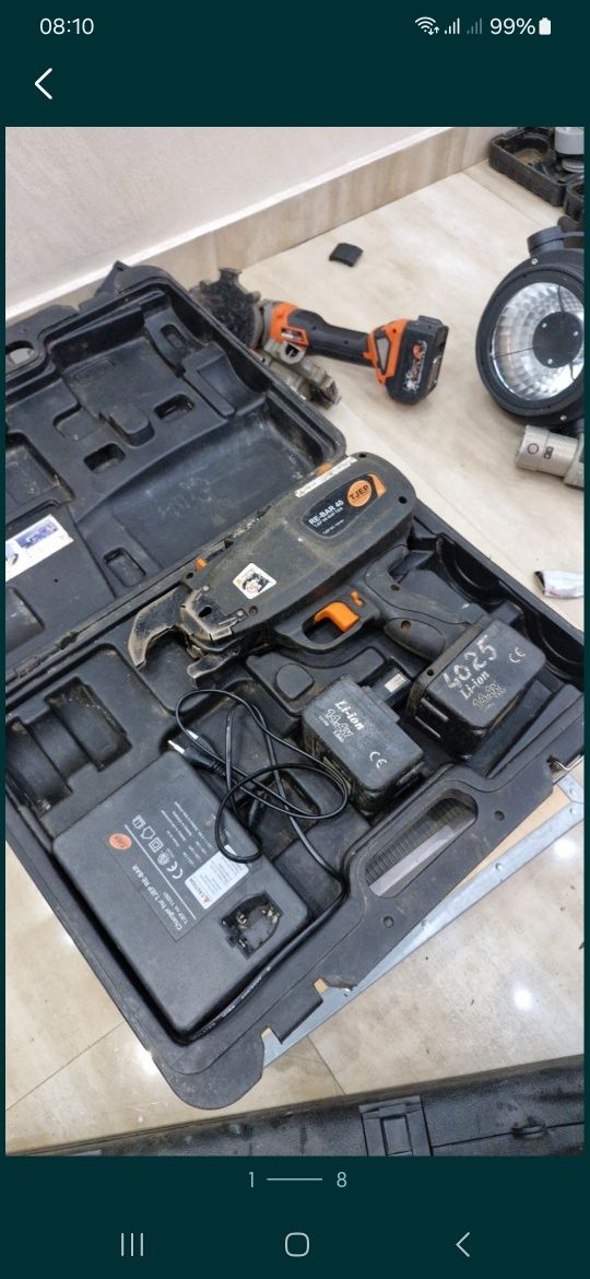 Mașina de legat tjep Dewalt Festool Rigla vibranta