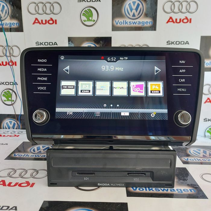 Navigatie Originala MIB 2 DISCOVER media SKODA OCTAVIA 3