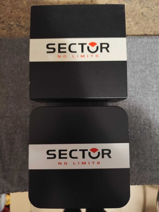 Sector, Ceas analog din otel inoxidabil, Argintiu/Albastru