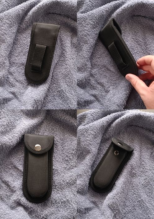 Husă multifuncțională pentru lanternă, cuțit pliabil sau clești.