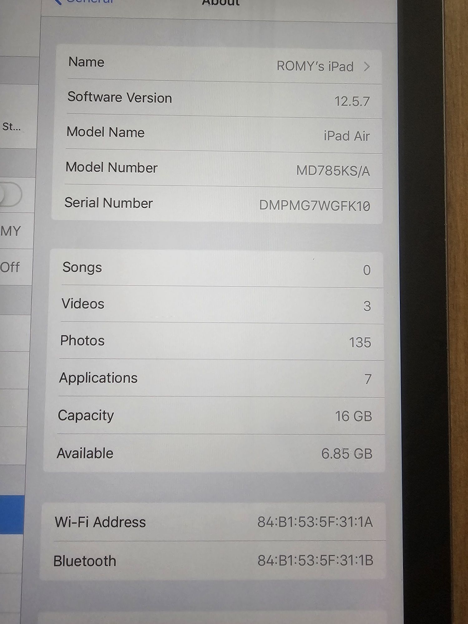 iPad Air, Чисто нова батерия!