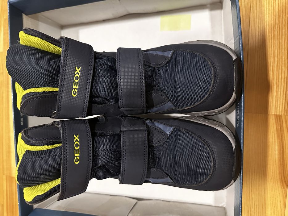 Теплые сапоги geox