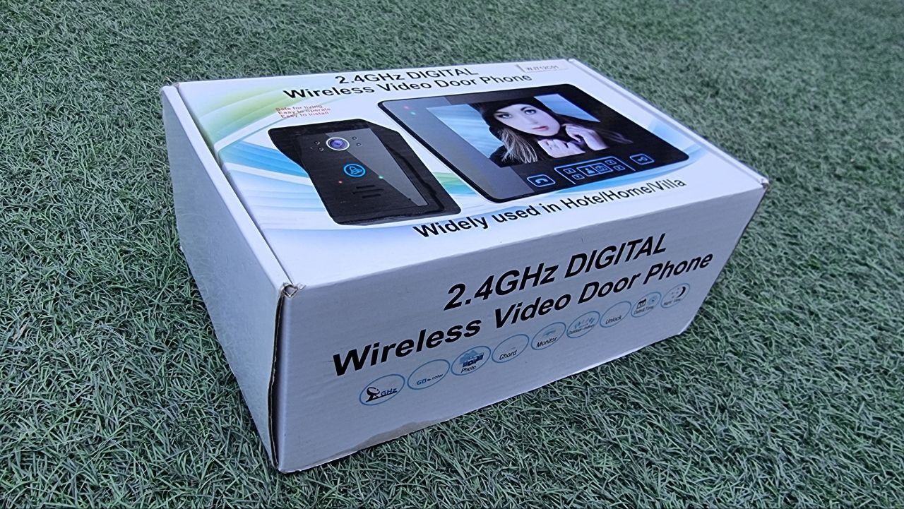 Беспроводной Wi-Fi видеодомофон на аккумуляторах