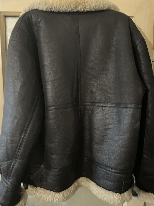 Cojoc de piele masura L,culoare maro