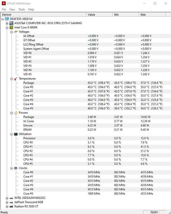 Intel i5-8600K до 4.30GHz процесор сокет 1151 - Coffee Lake