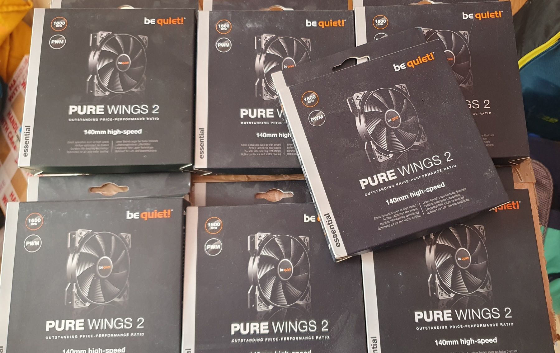 Ventilatoare be quiet Pure wings 2 high speed 1600 rpm