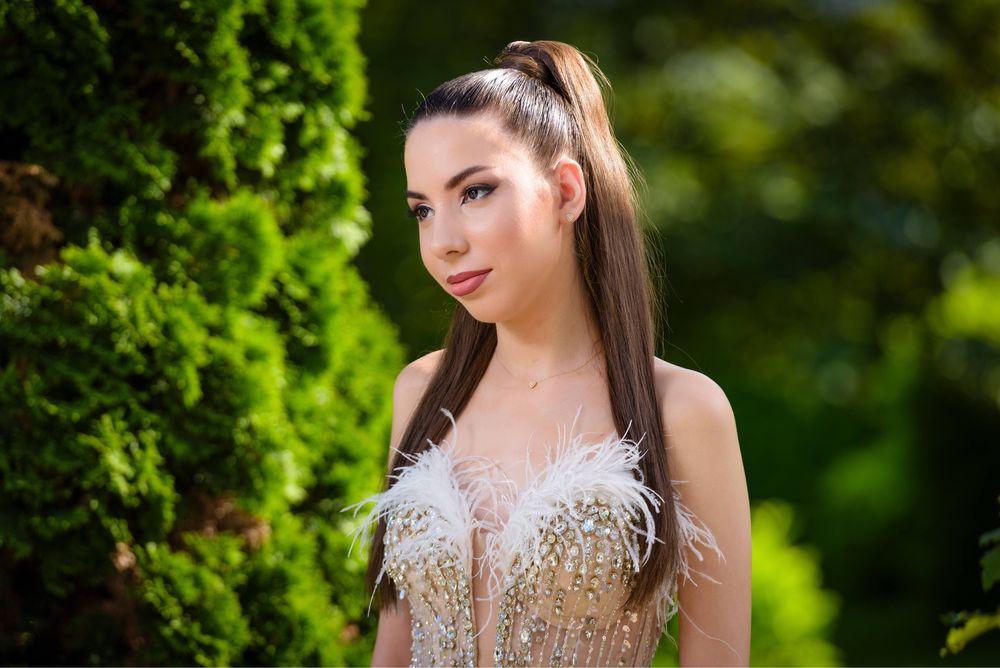 Абитуриентска рокля  от колекция на Hrisima Fashion.