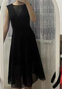 черное вечернее платье