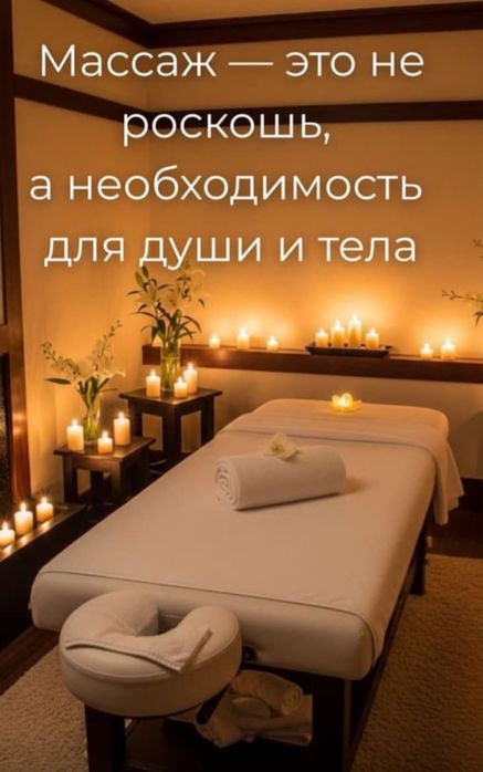 Массаж у себя и на выезд