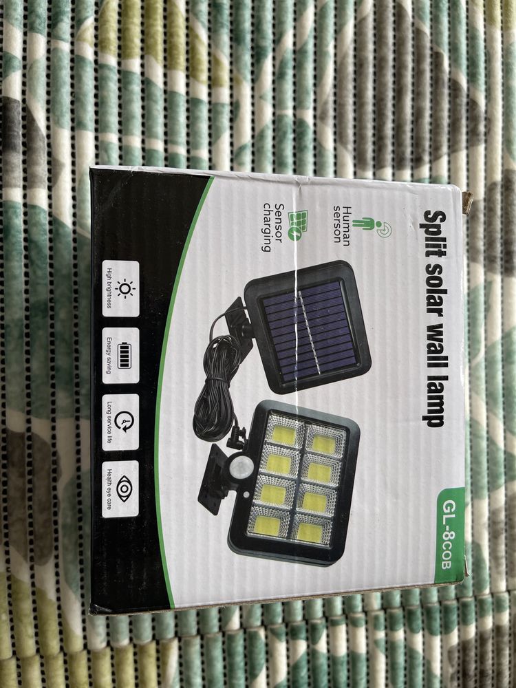 Lampa solara cu panou solar Gl 12COB