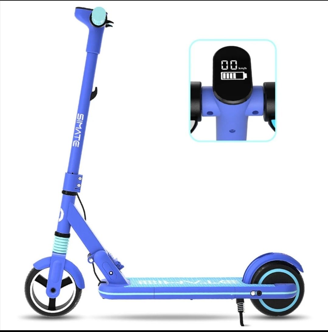 Trotineta electrica copii Simate S3  6-12 ani - 15 km/h