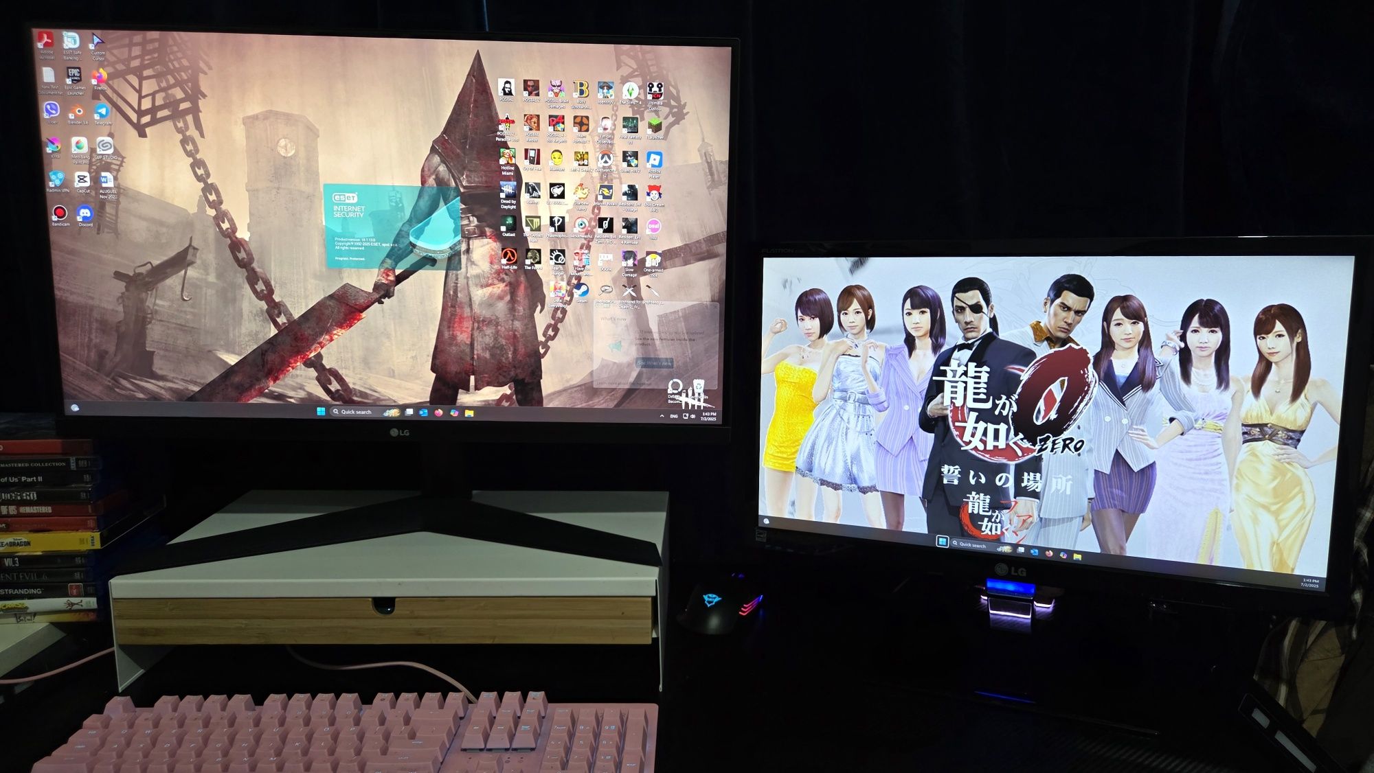 Gaiming LG27GL850 27"  1440P Nano IPS 1ms G-Sync®144H