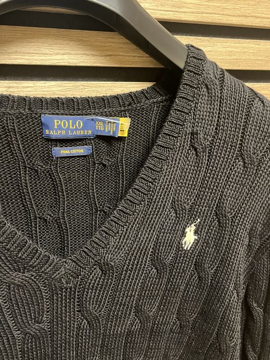 POLO Ralph Lauren : Cable Knit V Neck - НОВ Дамски модел размер ХЛ