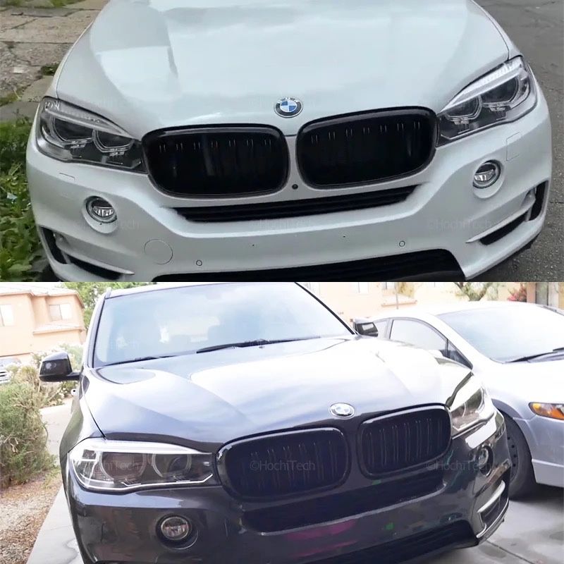 Grila/grile nări duble negru lucios M bmw X5/X6 f15/f16 /2014-2018