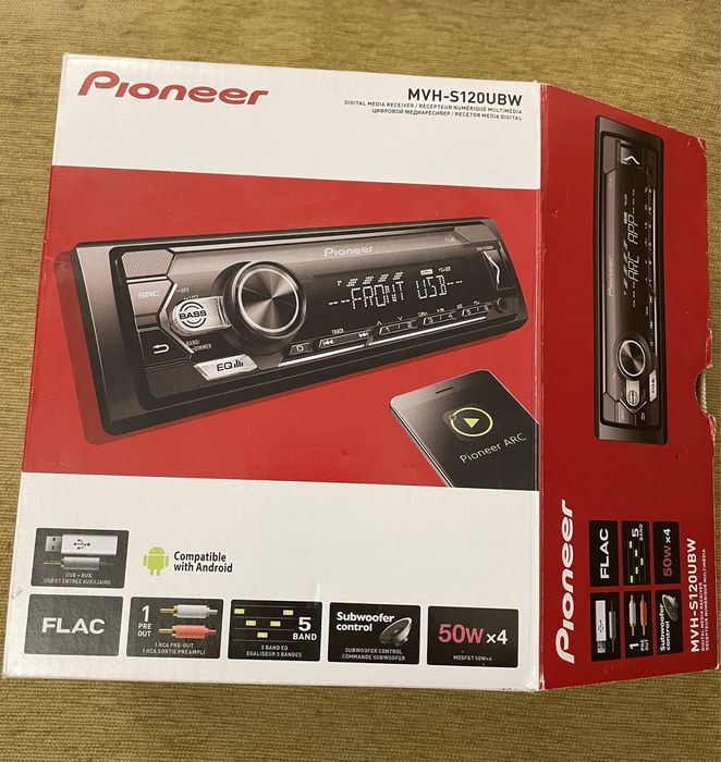 Автомобилно радио Pioneer MVH-S120UBW
