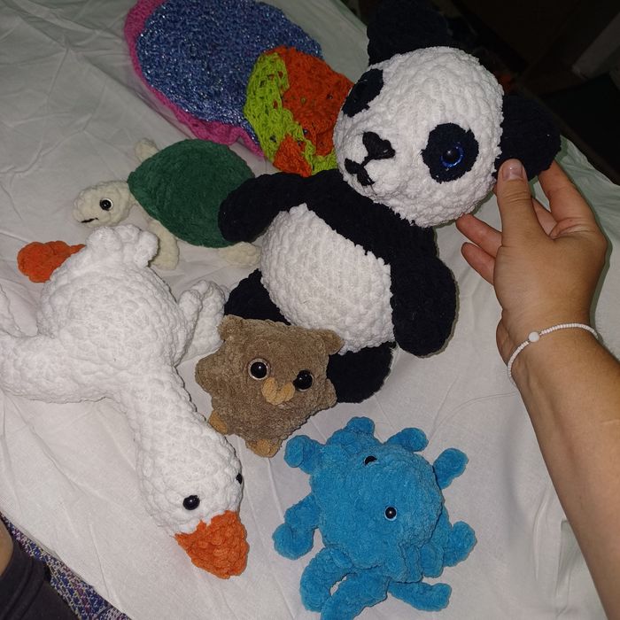 Игрушки вязанные