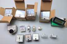 Set voltmetru ampermetru miliampermetru de panou