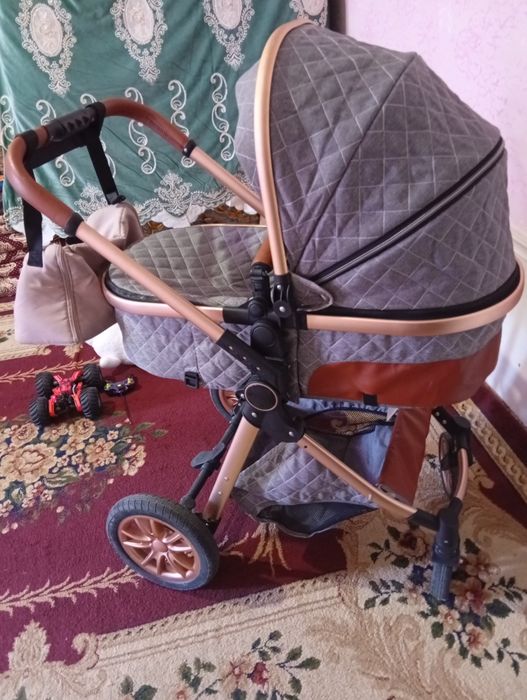 Люлька коляска со сумкой