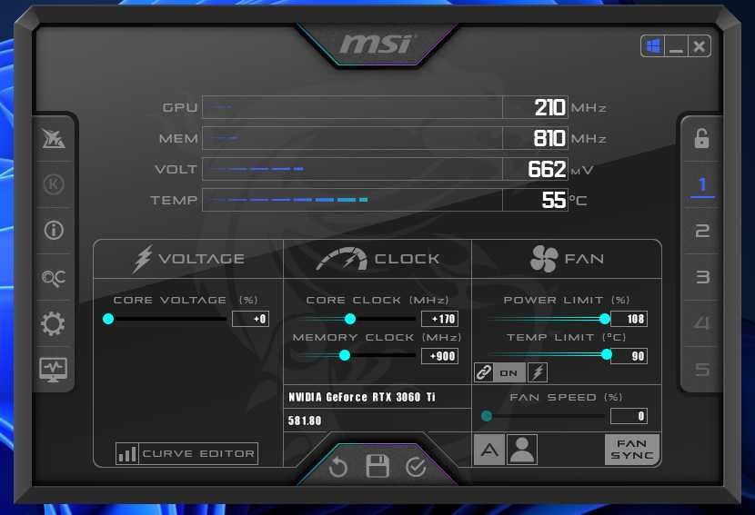 Видеокарта Asus Dual Nvidia RTX 3060 Ti OC Edition
