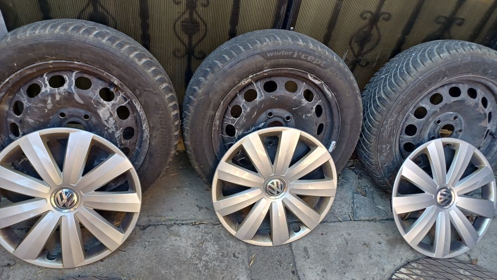 Jante tabla pe 16 cu cauciucuri  Iarna Import Germania