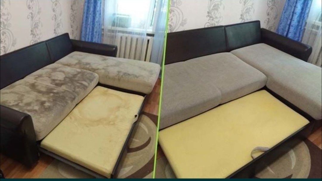 Чистка Химчистка дивана на дому