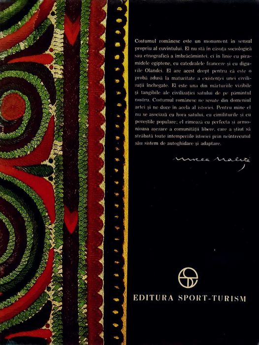 România Din tezaurul portului popular tradițional - Tancred Bănățeanu