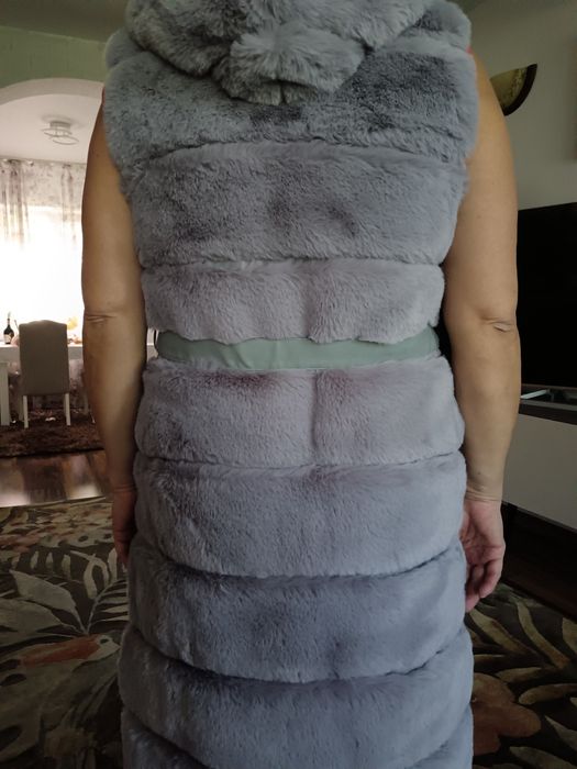 Vesta Lunga blana ecological, gluga