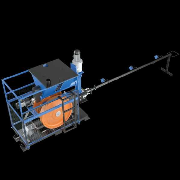 Presa bricheti model ECOPRESS producție: max. 250-350 kg/oră