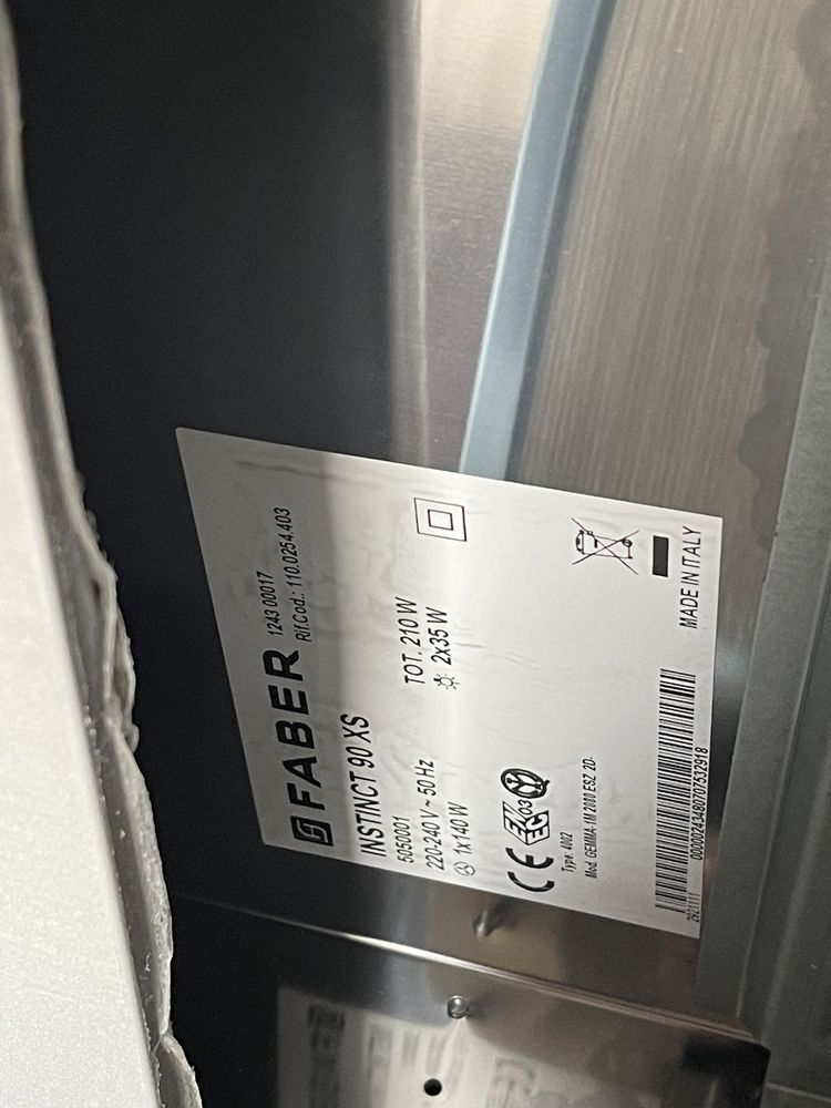 Hota decorativa Faber INSTINCT 90 XS