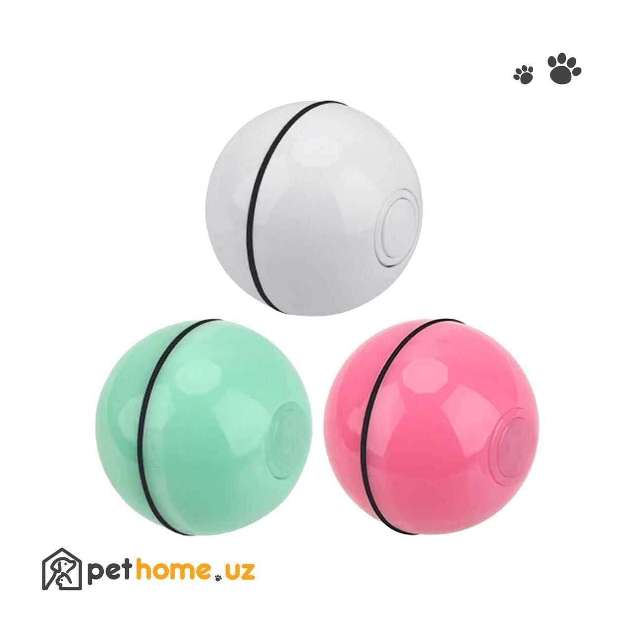 Интерактивная игрушка-мяч для кошек WWVVPET Interactive Cat Toys Ball