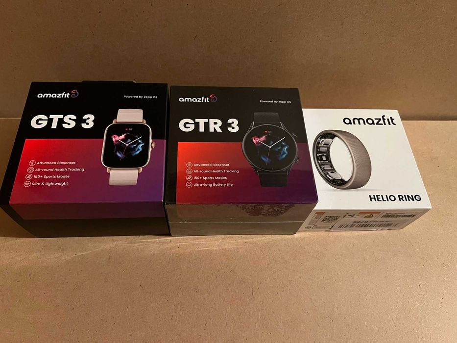 Smart Ring AMAZFIT Helio Ring / Ceas Amazfit GTR 3 / Amazfit GTS 3