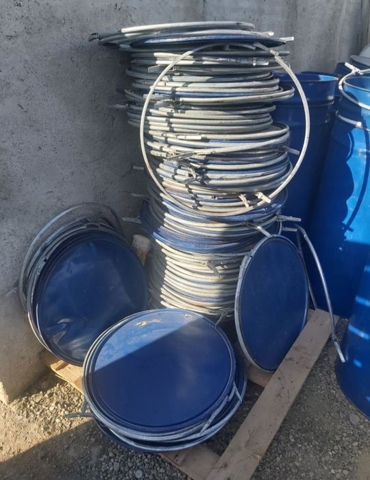 Butoi* butoaie tabla cereale 220 litri cu capac și colier
