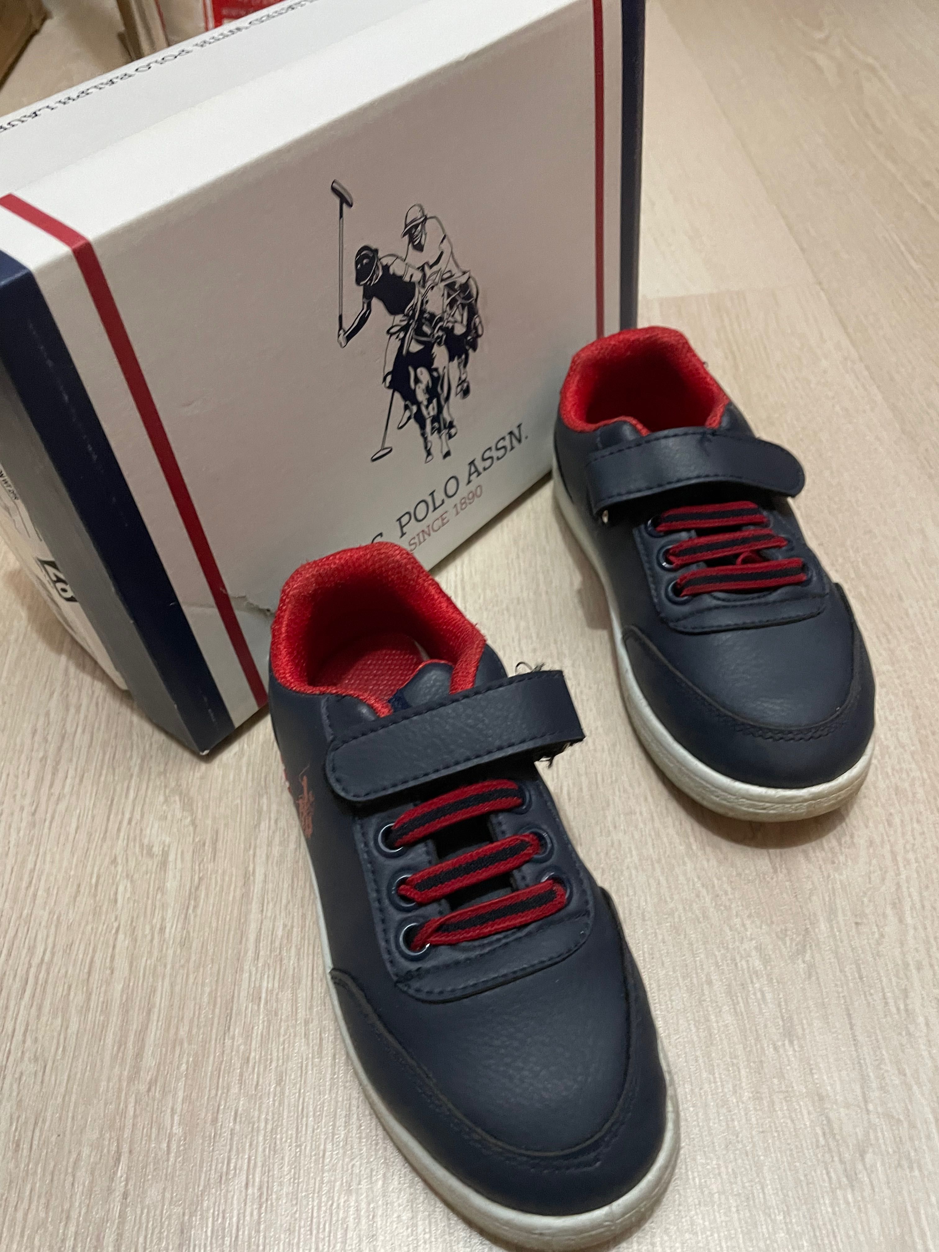 Детские кроссовки US polo оригинал