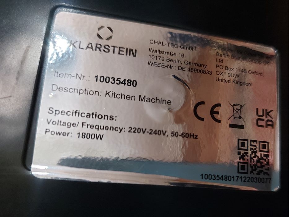 Robot bucătărie  patiserie