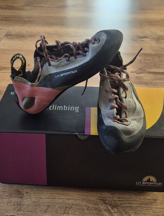 Espadrile de catarat La Sportiva Finale Lace Pink/Grey 36