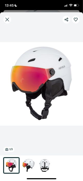 Casca ski femei nevica vali visor (noua)