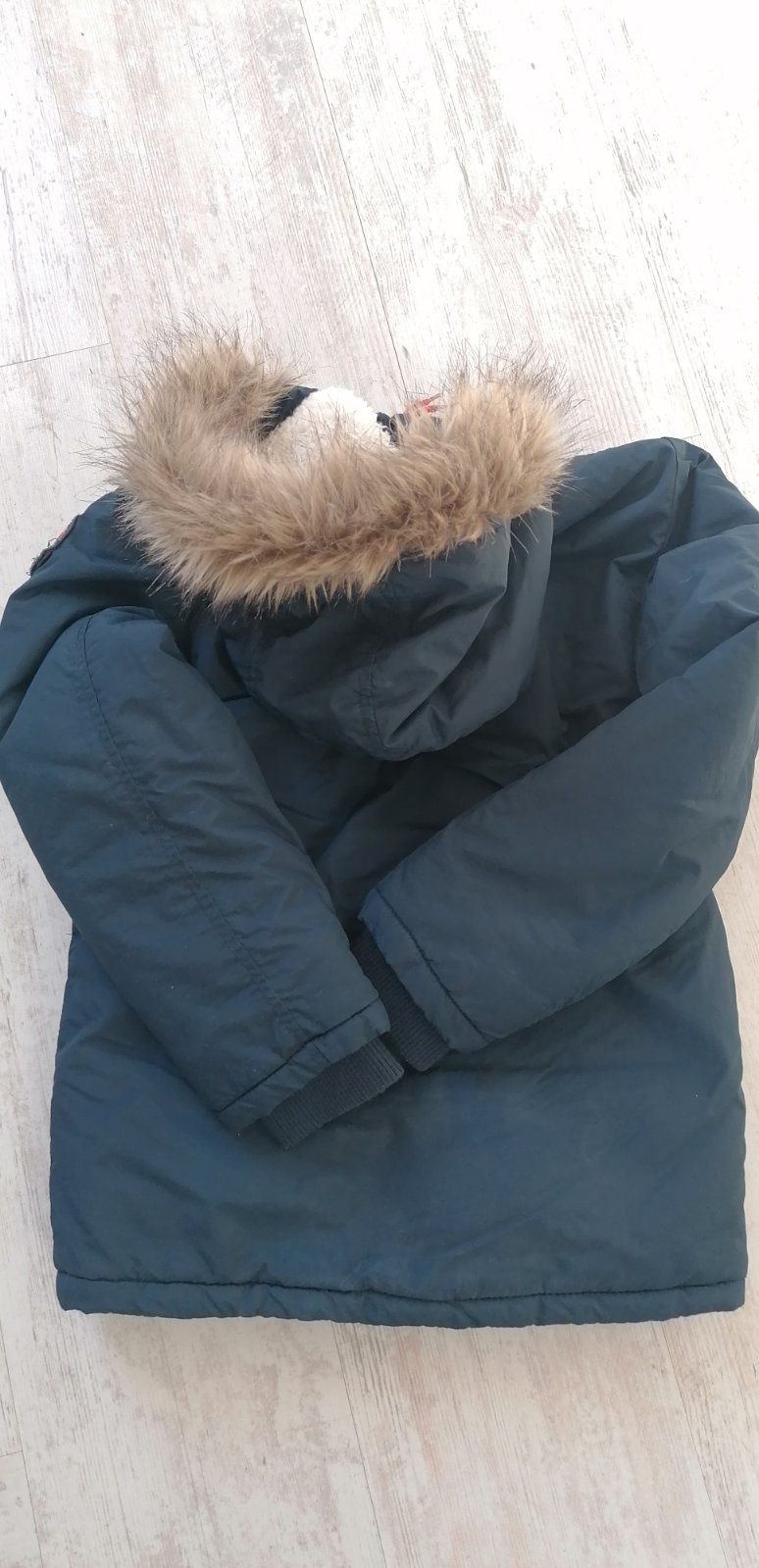 Зимно яке H&M промазка момче 128/7-8г.