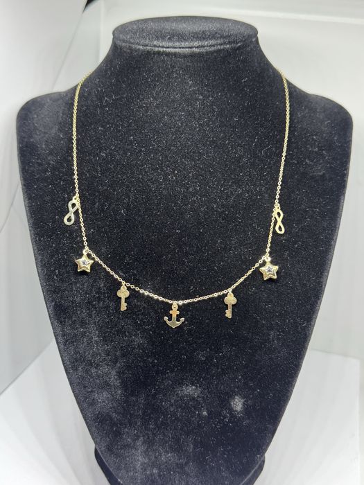 златен дамски синджир 2.62гр 14к 585