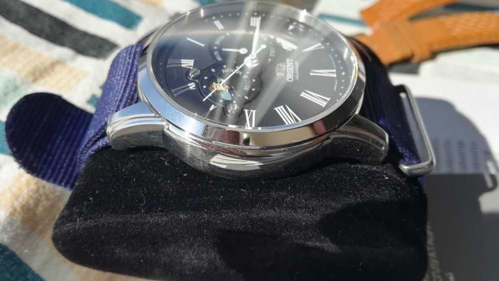Ceas Japonez Mecanic Automatic Orient Safir Curea NATO Seiko-Epson