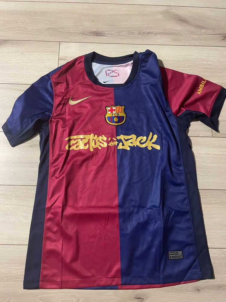 Tricou Nike Barcelona x Travis Scott Lamine Yamal