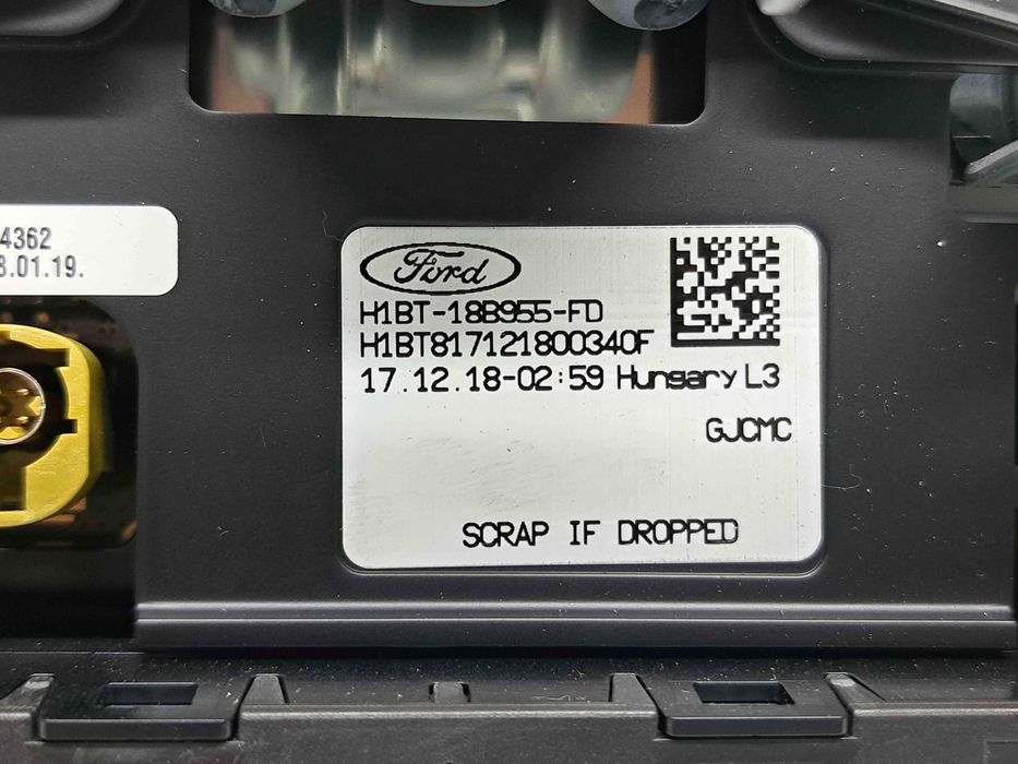 Radio CD cu navigatie Ford Fiesta 8 [Fabr 2017-2025] H1BT-18B955-FD