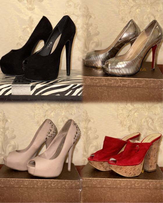 Туфли б/у все по 500 тг