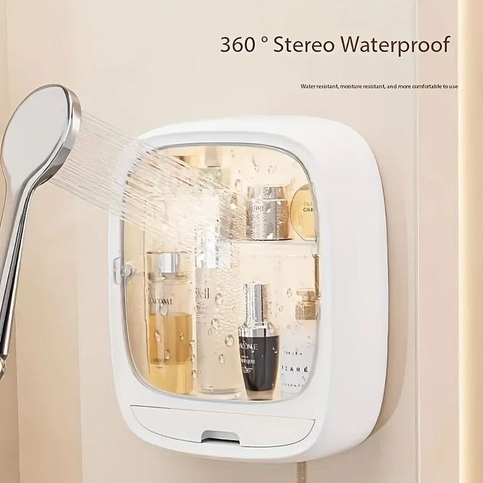 Стенен органайзер за козметика и тоалетни принадлежности