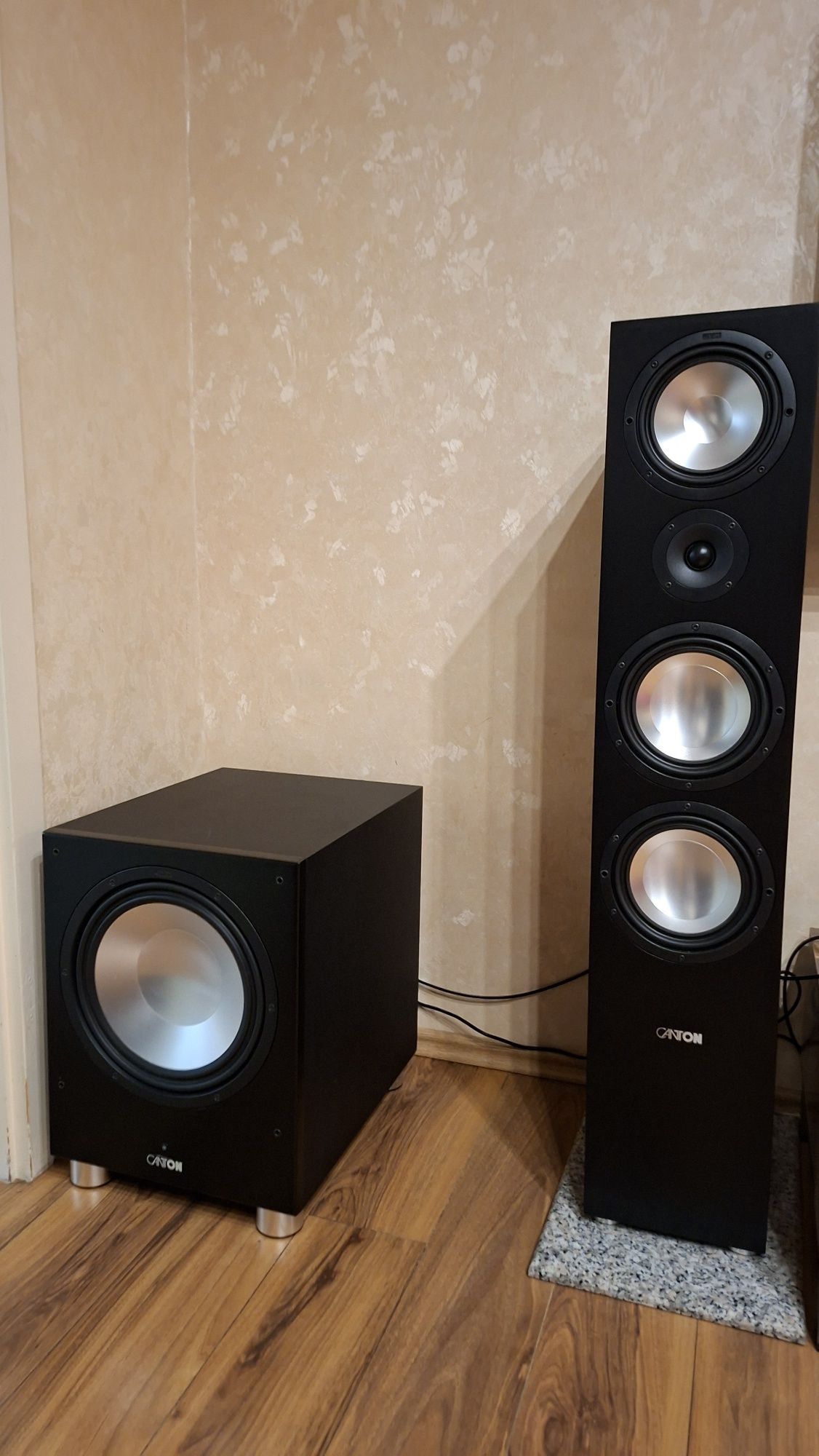 Subwoofer activ canton sub  12.2