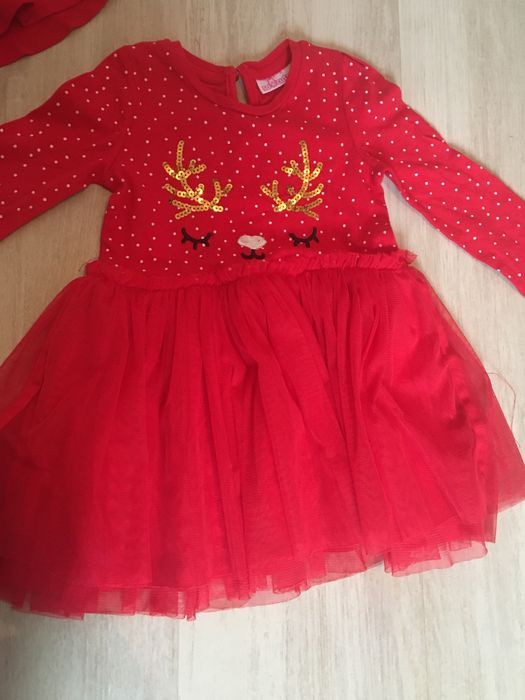 Lot rochite Craciun marimea 80(H&M)