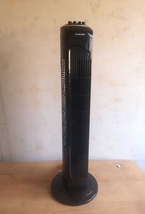 Ventilator vertical tip turn