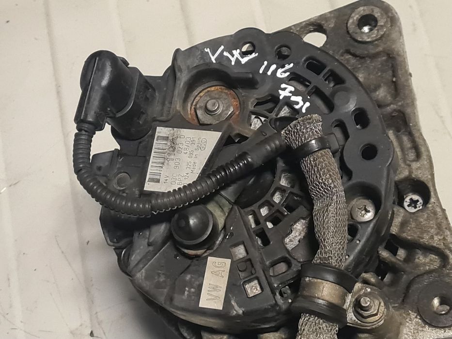Alternator, electromotor, compresor clima vw golf 5,motor 1,6 fsi,BAG