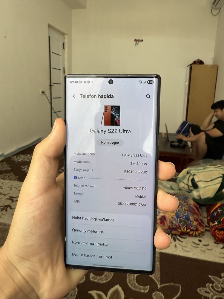 Samsung S22 Ultra