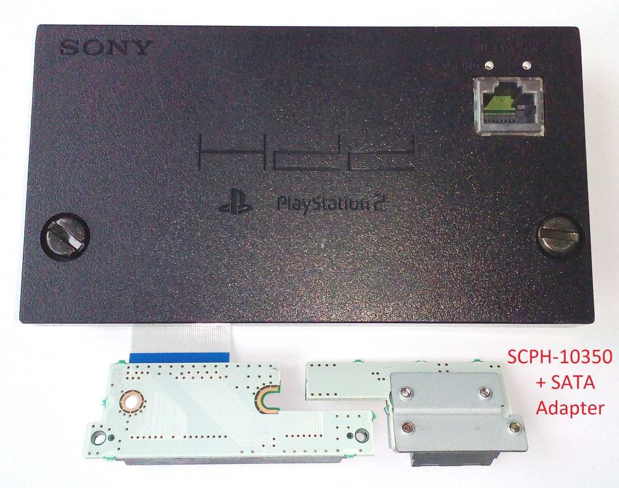 Продавам PlayStation 2 PS2 Network Adapter SCPH-10350 ориг. със SATA